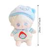 Strap Pants Cotton Doll Suit Dress Up Plush Dolls Clothes Cotton Doll Clothes Set  Children's Gift