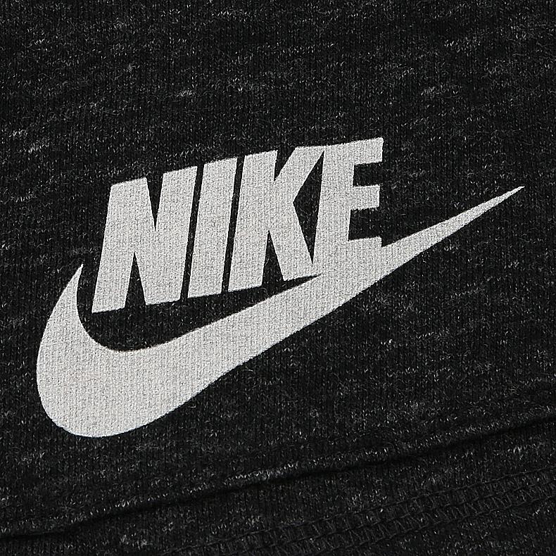 Nike Спортивная одежда Трикотажные повседневные спортивные шорты Женские шорты Серые Черные 904536-010