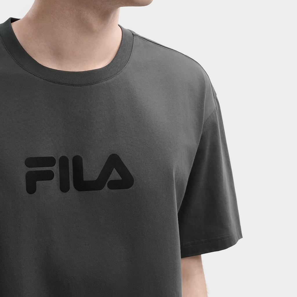 Fila Original Colorful Fashion Simple Classic Retro Large Logo Sports Trendy Casual Versatile Comfortable Loose Short Sleeve T-Shirt F51U619102FDY