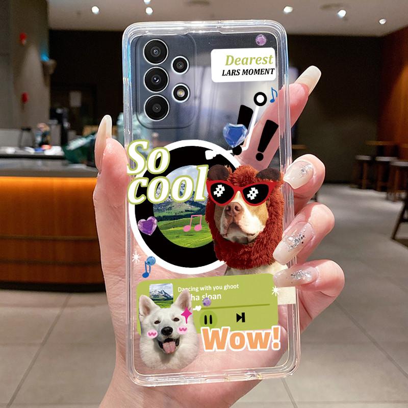 Case For Samsung A23/A33 5G Clear Silicone Fashion Butterfly Flowers Soft Back Cover For Samsung Galaxy A33/A23 Protective Case