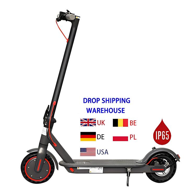 AOVOPRO 12.5kg Lightweight 350W Foldable Electric Scooter 8.5 Inch Solid Tire App Control Adult E Scooter USA Ready