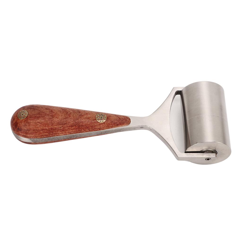 Ролик для кожи, высокая твердость, эргономичный профессиональный ролик для прессования кожи для поделок из кожи своими руками