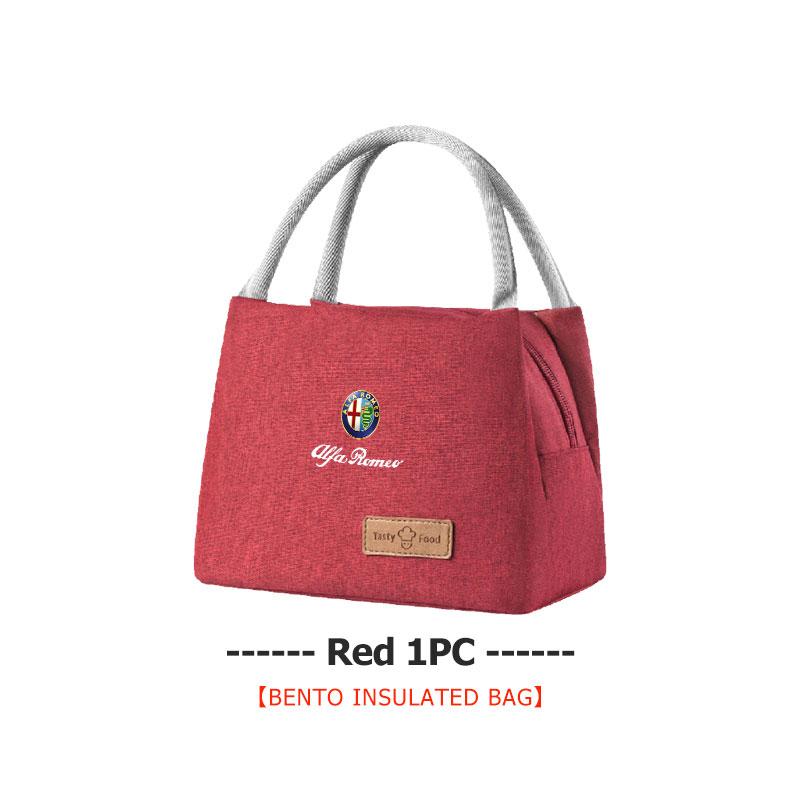 2026 Hot Alfa Romeo Car Portable Waterproof Bento Insulated Bag Insulated Lunch Box Accessories For Alfa Romeo Giulietta GT 159