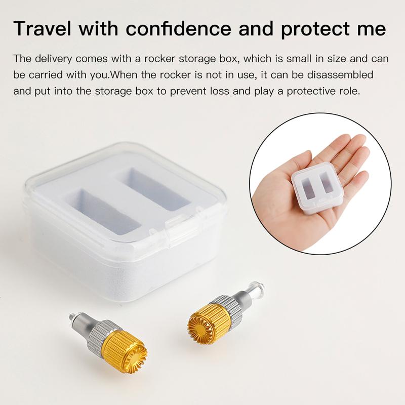 Регулируемые стики-качели для большого пальца, совместимые с пультом ДУ с экраном для Dji Mini3 Pro/avata/fpv