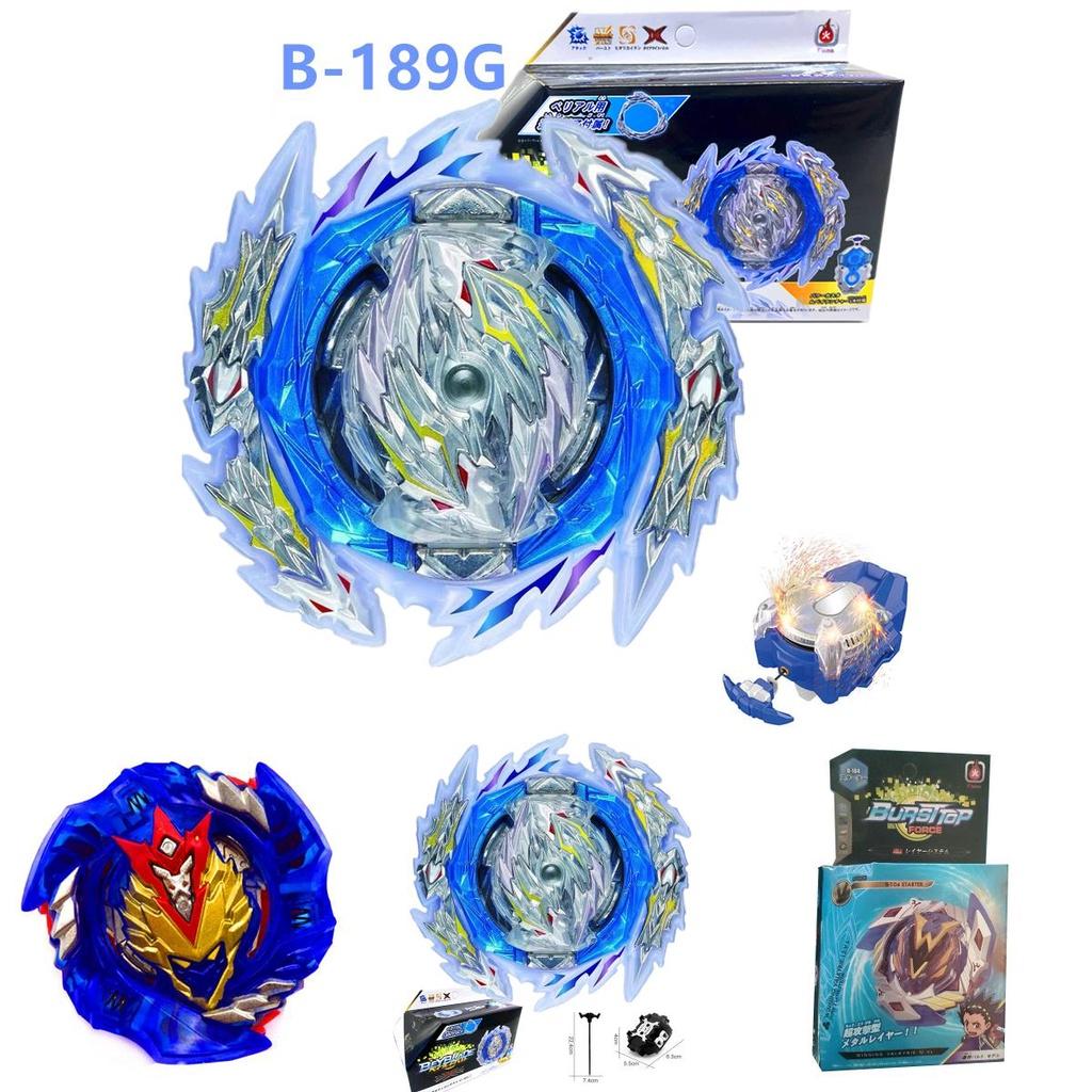 Beyblade Burst B-189 Святое Копье Вины Kr Mds-2 Красочный Спиннер с Рукояткой Запуска