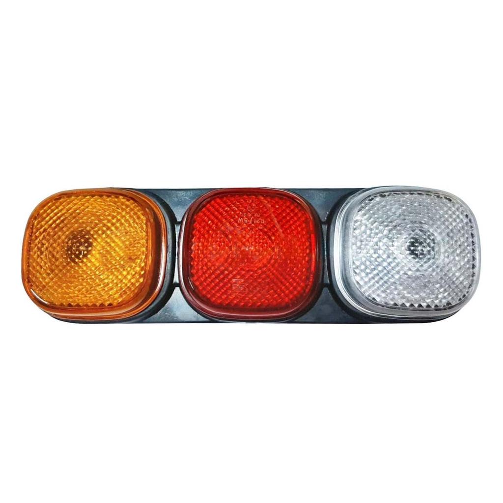 Rear Lamp Cluster Light Lens for Industrial, Agricultural, Tipper, Earthmovers, JCB 70050044 70050129 (Red)
