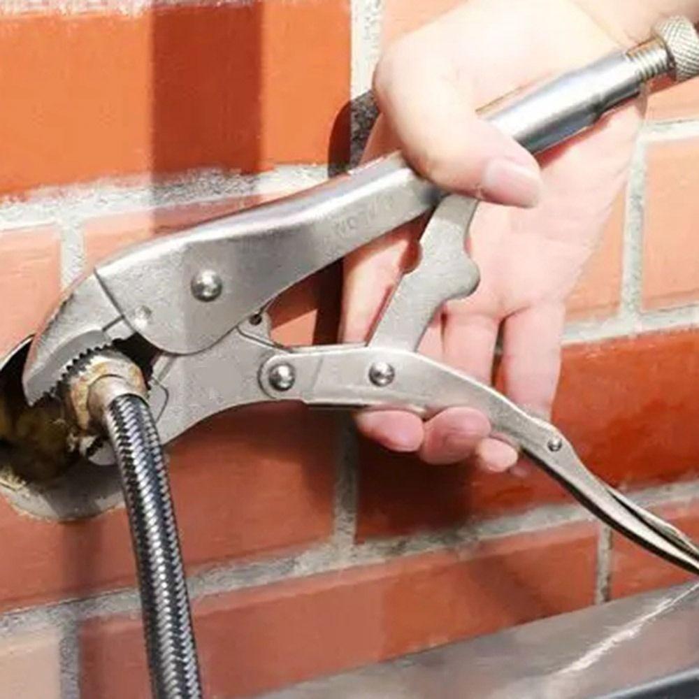 Heavy Duty Locking Pliers Circular Mouth Curve Jaw Spanner Durable Vise Vice Grips  Clamping Parts