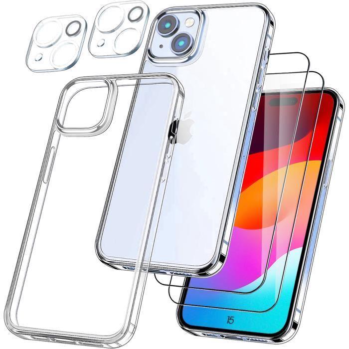 Защитный чехол - BOOLING - для iPhone 15 - Гибкий - Прозрачный - Полная защита