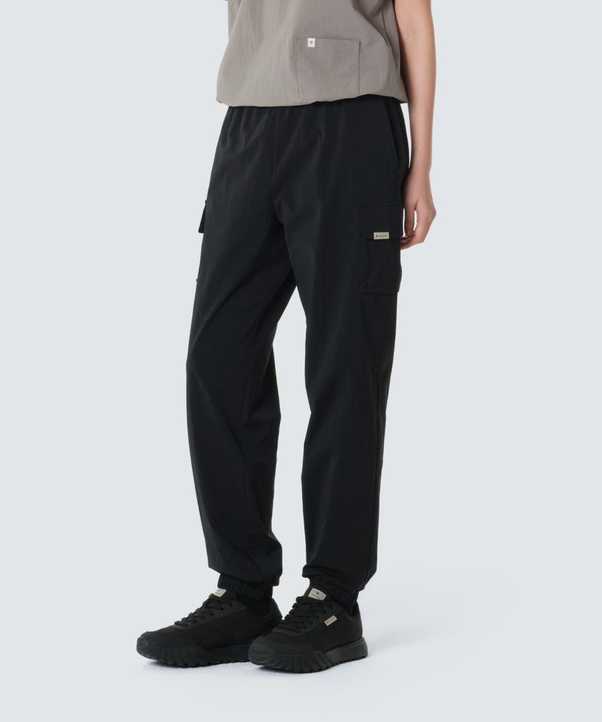 SNOWPEAK APPAREL Root Women'S Cargo Jogger Pants (S26Mwrpt61) Black