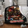 1 шт. Плед Gremlins Легкий фланелевый плед для дивана, кровати, путешествий, кемпинга, гостиной, офиса, дивана, кресла и кровати
