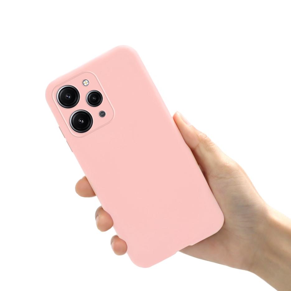 Чехол для Xiaomi Redmi 12 Милый Конфетный Цвет Ударопрочный Чехол для Телефона Для Xiaomi Redmi 12 Redmi12 Задняя Крышка Мягкий Силикон Fundas Capa