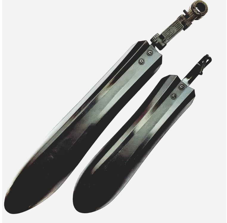 Quick Release Bike Fenders & Mudguards: Widened Design for Mountain & Road Bikes