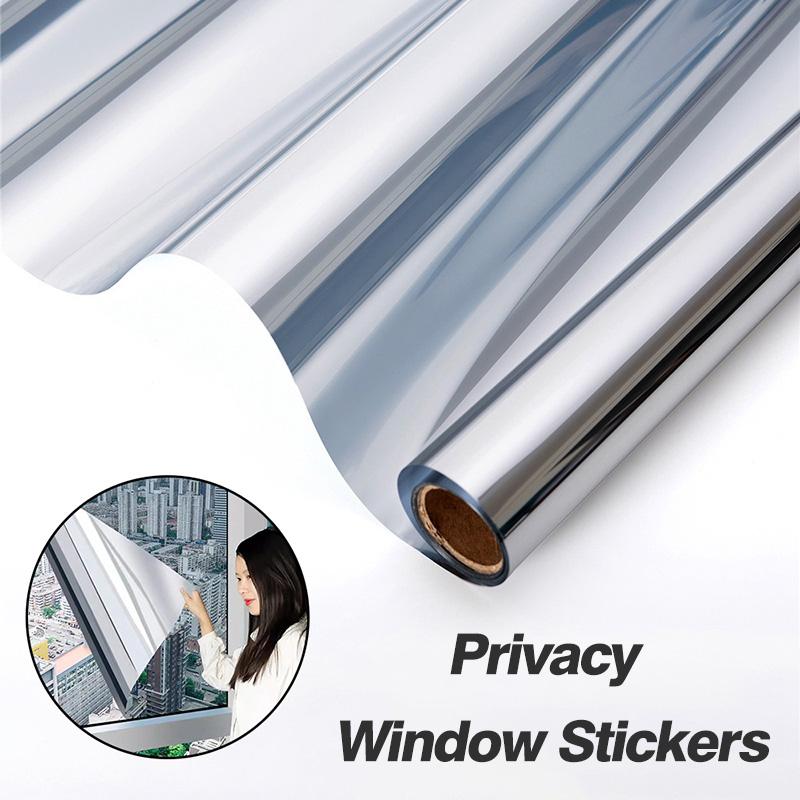 Наклейка-зеркало одностороннего обзора, Настенная самоклеящаяся зеркальная наклейка, Пленка для конфиденциальности окон, Светоблокирующая, Затеняющая пленка для стекла, Теплоизоляционные пленки