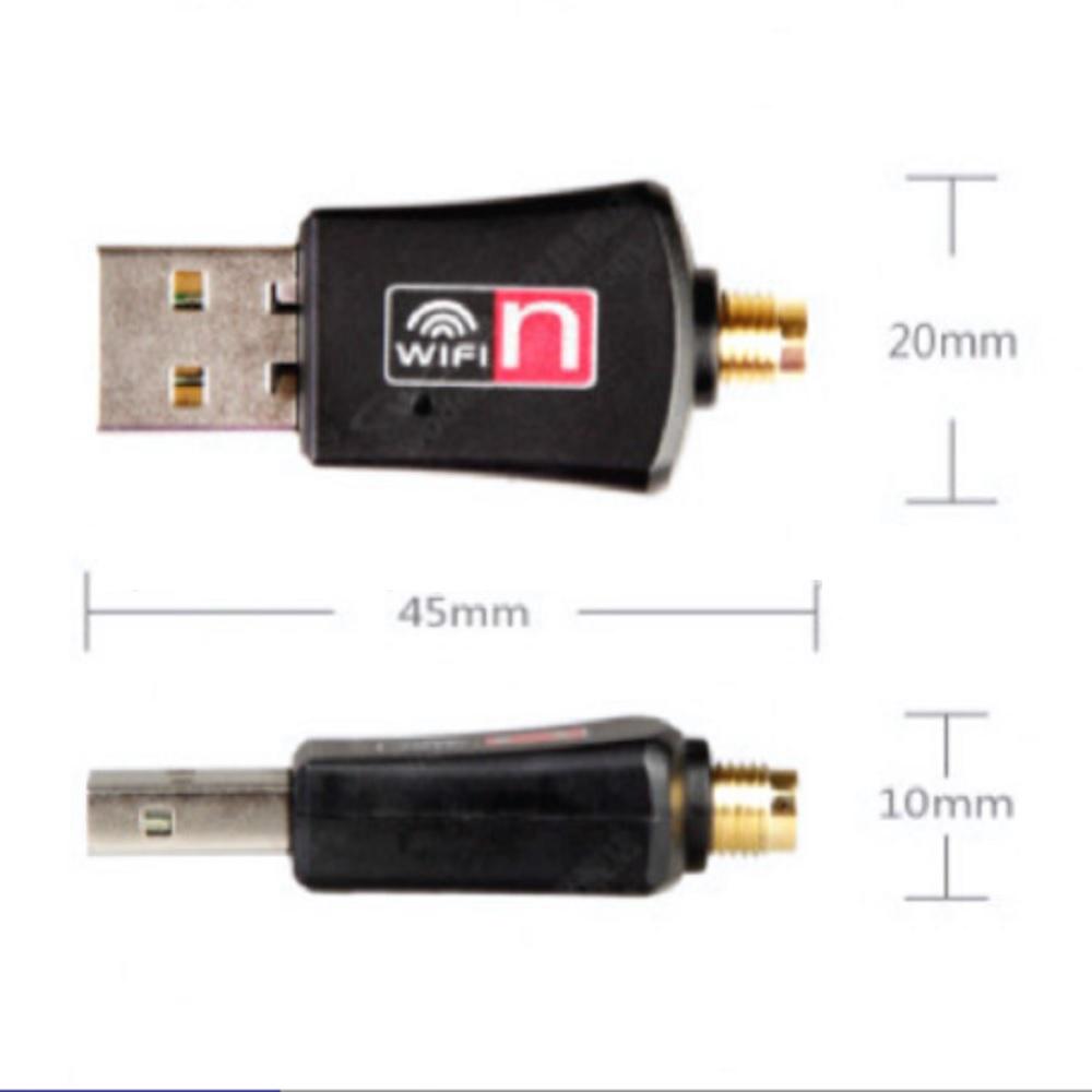300Mbps USB Wireless-N Wifi Adapter with Antenna RTL8192