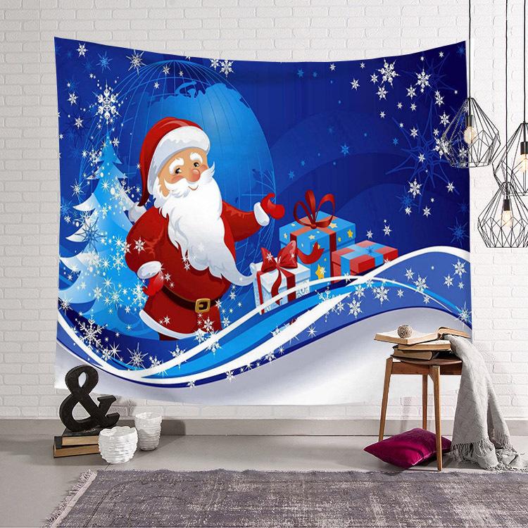 Amazon настенный рождественский гобелен с цифровой печатью для дома, гобелен для спальни