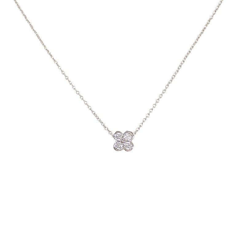TIFFANY&Co.  Ожерелье Pt950Платина/бриллиант Женское