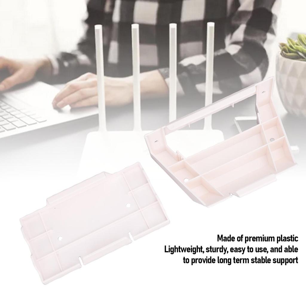 Кронштейн для роутера и блока питания Подходит для роутера и блока питания из АБС-пластика 3-го поколения Настенный держатель