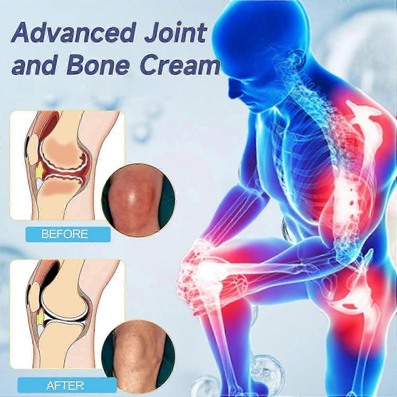 3pcs Hyaluronic Acid Joint Cream, Hyaluronic Acid Joint Massage Cream, Advanced Joint and Bone Care Cream for Back, Neck, Hands, Knees