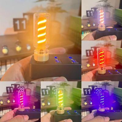 Абсолютно новый светодиодный USB-ночник DC5V автомобильный USB-портативный декоративный светильник для автомобиля, атмосфера, ночной L9u2