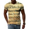 Ancient Egyptian Civilization 3D Printing Summer Hot Sale Retro Literature And Art Men’s-Women Short-Sleeved Round Neck T-shirt