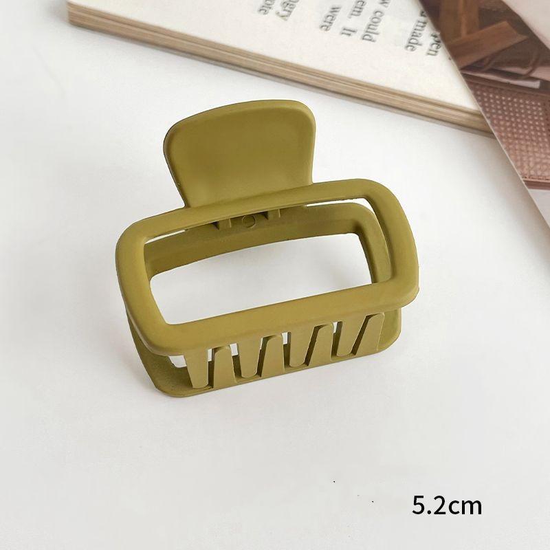 1pcs Korean Coffee Large Hair Claws Acrylic Hairpins Barrette Crab Hair Clips Headwear for Women Girls Braiders Hair Accessories