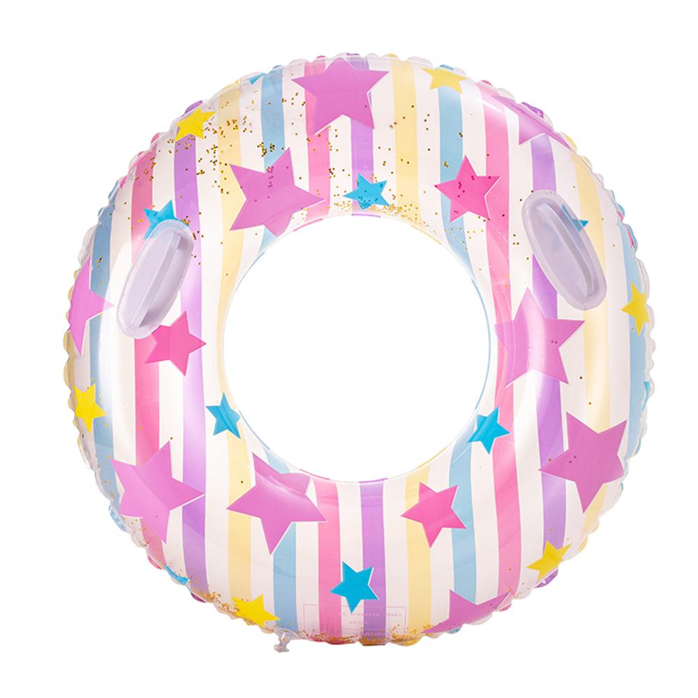 Детские кольца для бассейна, сиденье, милое надувное кольцо для плавания, сиденье для плавания, круг для плавания с двойной ручкой для маленьких детей, ванна для бассейна