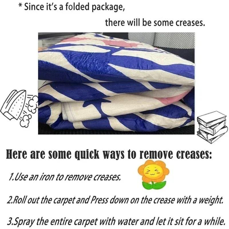 Ковер в гостиную Осьминог Ковер в спальню Монстр Осьминог Детский домашний декор Коврик для пола в комнату Коврик для кухни и ванной Противоскользящий