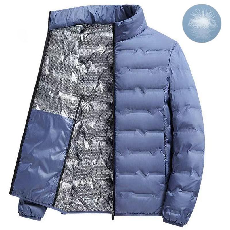 Men Winter White Duck Down Jacket Warm Thick Windproof Waterproof Puffer Jacket Hooded High Quality Ultralight Down Jacket Male