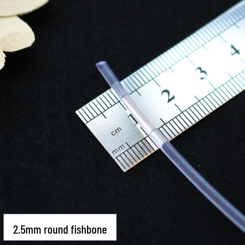 Круглый подъюбник «рыбий хвост» формовочные полосы: 2.0/2.5/3.0/4.0мм Свадебное платье Нижнее белье Аксессуары