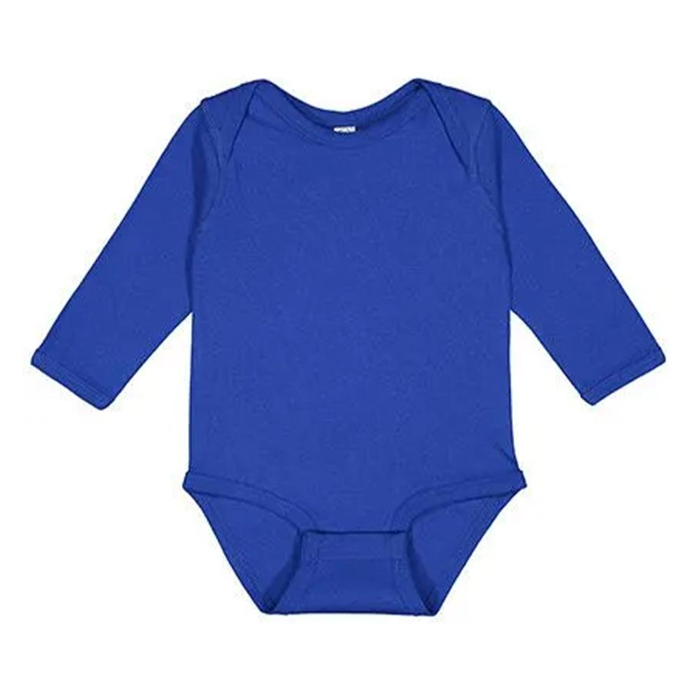 Rabbit Skins Baby Fine Jersey Long-Sleeved Bodysuit