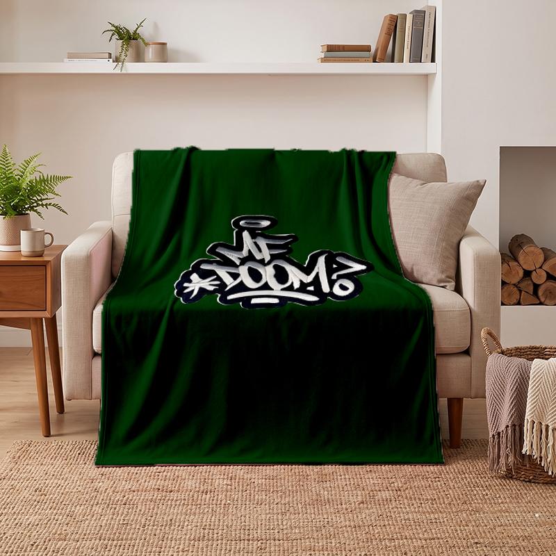 MF DOOM Soft Warm Flannel Blankets Comfortable Blanket for Home Decoration Gifting
