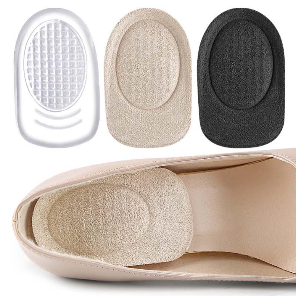 Shockproof Heel Insoles Invisible Half Cushion Heel Cushion Soles Soft Heel Pads  Unisex