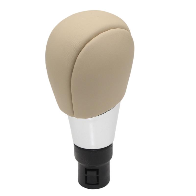 Черная, бежевая кожаная 5/6 скоростная ручная ручка переключения передач для Volvo S60 V60 S80 V70 XC70 XC60, рычаг переключения передач, гандбольная головка