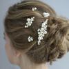 Prom Haircomb Handmade Jewelry Pearl Hairpin Comb Bridal Headpiece Hairwear Bride Barrette