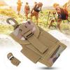 Outdoor Multi Functional EDC Waist Pouch Molle Belt for 4.5inch Mobile Phone Bag with Buckle(Camouflage )