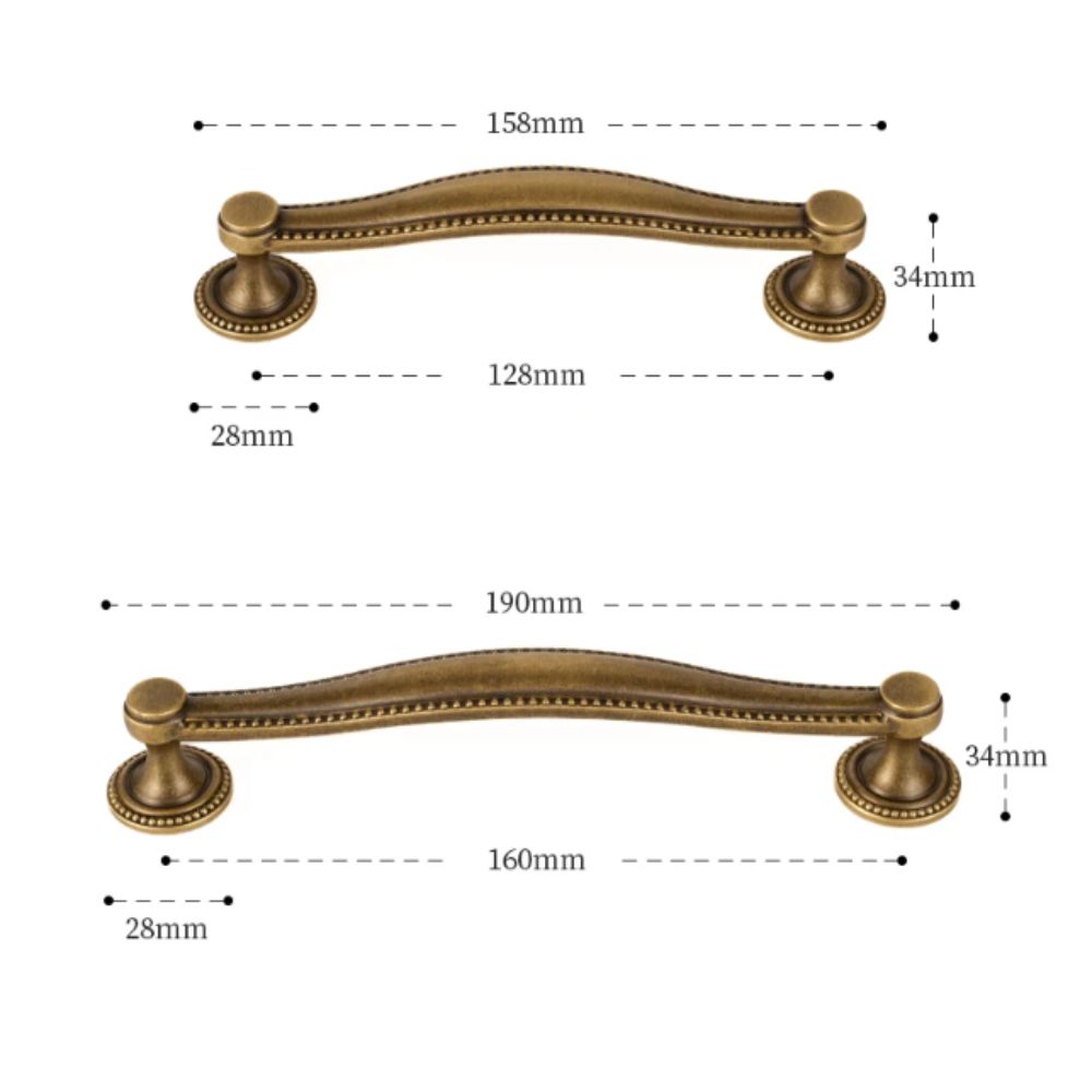 Light Luxury Brass Cabinet Knobs Drawer Pull Shell Shaped Handle Cupboard Handles  Interior Design