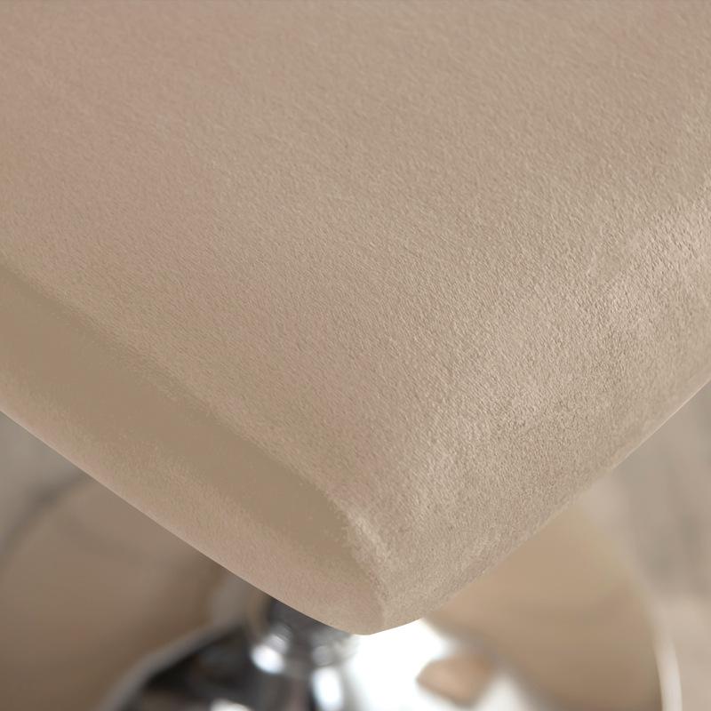 Толстый бархатный чехол на стул для барного стула, однотонные плюшевые вращающиеся чехлы на стулья, эластичные чехлы из спандекса с низкой спинкой, чехлы на обеденное сиденье