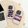 L-Леопардовый принт s-SWAG Чехол для телефона для iPhone 17,16,15,14,13,12,11 Plus,Pro Max,XS,Цветной серебристый чехол для телефона