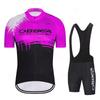 Cycling Suit Mountain Bike Outdoor Racing Cycling Suit New Summer Men's Quick-drying Clothes Short Sleeves
