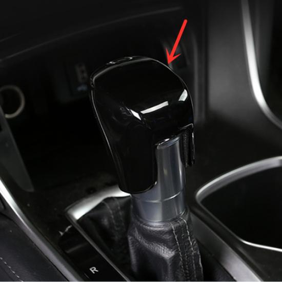 Bright black Gear Shift Knob Cover Trim 1pcs For Honda Accord -2025