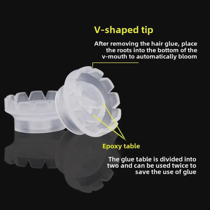 100 шт. Подсолнуховые чашки для клея для ресниц для прививки