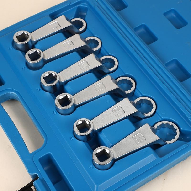 Профессиональные наборы ключей для регулировки развала-схождения, хромовая сталь, инструмент для автомобильных подвесок, с пластиковым кейсом для хранения