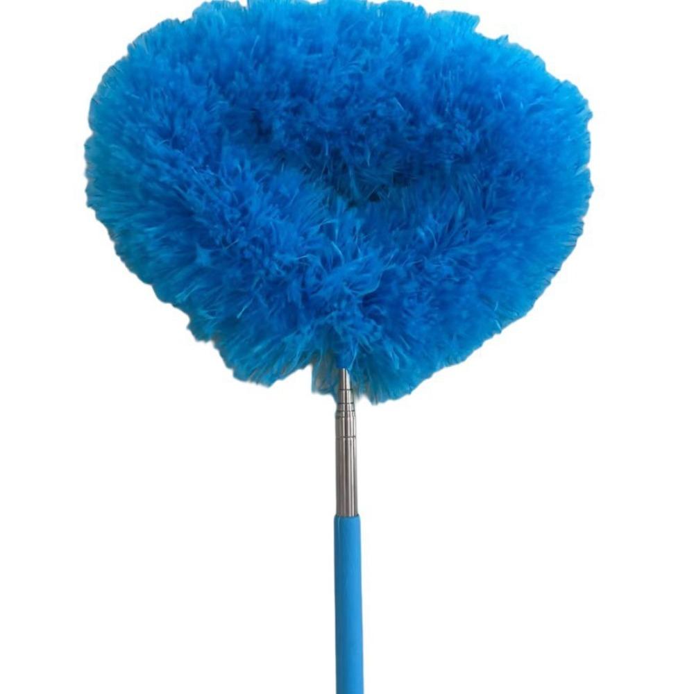 Long Handled Extendable Feather Duster Reusable Cleaner Brush Household Ceiling Fan Duster  Kitchen