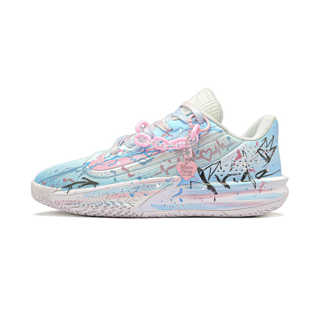 Nike Precision 7 Несоответствующая сетка Низкие Баскетбольные Унисекс Синий Розовый FN4322-100(team998- )