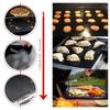 2 шт. Термостойкий коврик для гриля BBQ, антипригарный, многоразовый, для жарки креветок, стейков, овощей на всех типах грилей