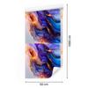Ink wallpaper blue, purple, light gray and indigo 50x1000