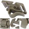 10 Pcs Lightweight Hydration Tube Clips Adjustable Water Tube Clip Durable Backpack Buckle  Outdoor