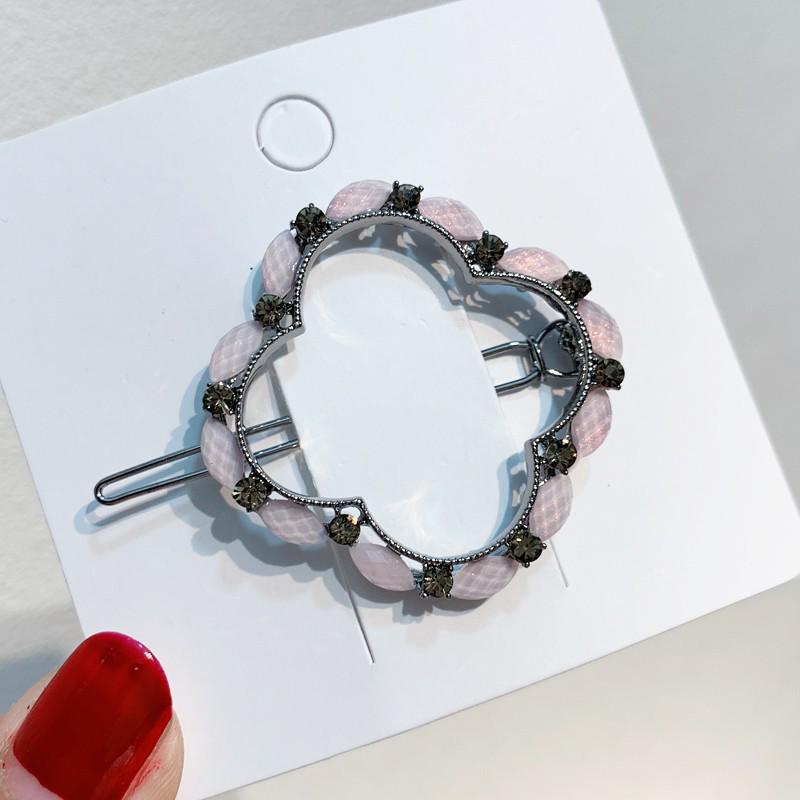 Элегантная заколка для волос из сплава 'Синяя звезда' - Минималистичный роскошный аксессуар