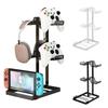 Game Controller Holder Ps5/ps4 Gamepad Storage Rack Metal Gamepad Display Stand Headphones Organizer Playstation Support Bracket