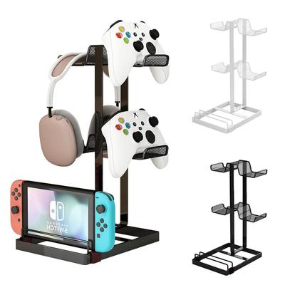 Подставка для игрового контроллера PS5/PS4, подставка для хранения геймпада, металлическая подставка для геймпада, органайзер для наушников, кронштейн для поддержки PlayStation